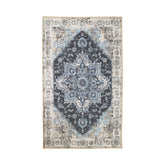 De Vries - Tapis Havana - Bleu - Chenille Polyester - 160x230 cm